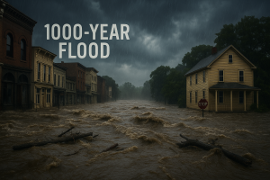 1000 year flood