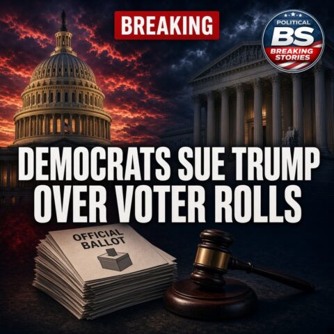 Breaking: Democrats sue Trump over voter rolls