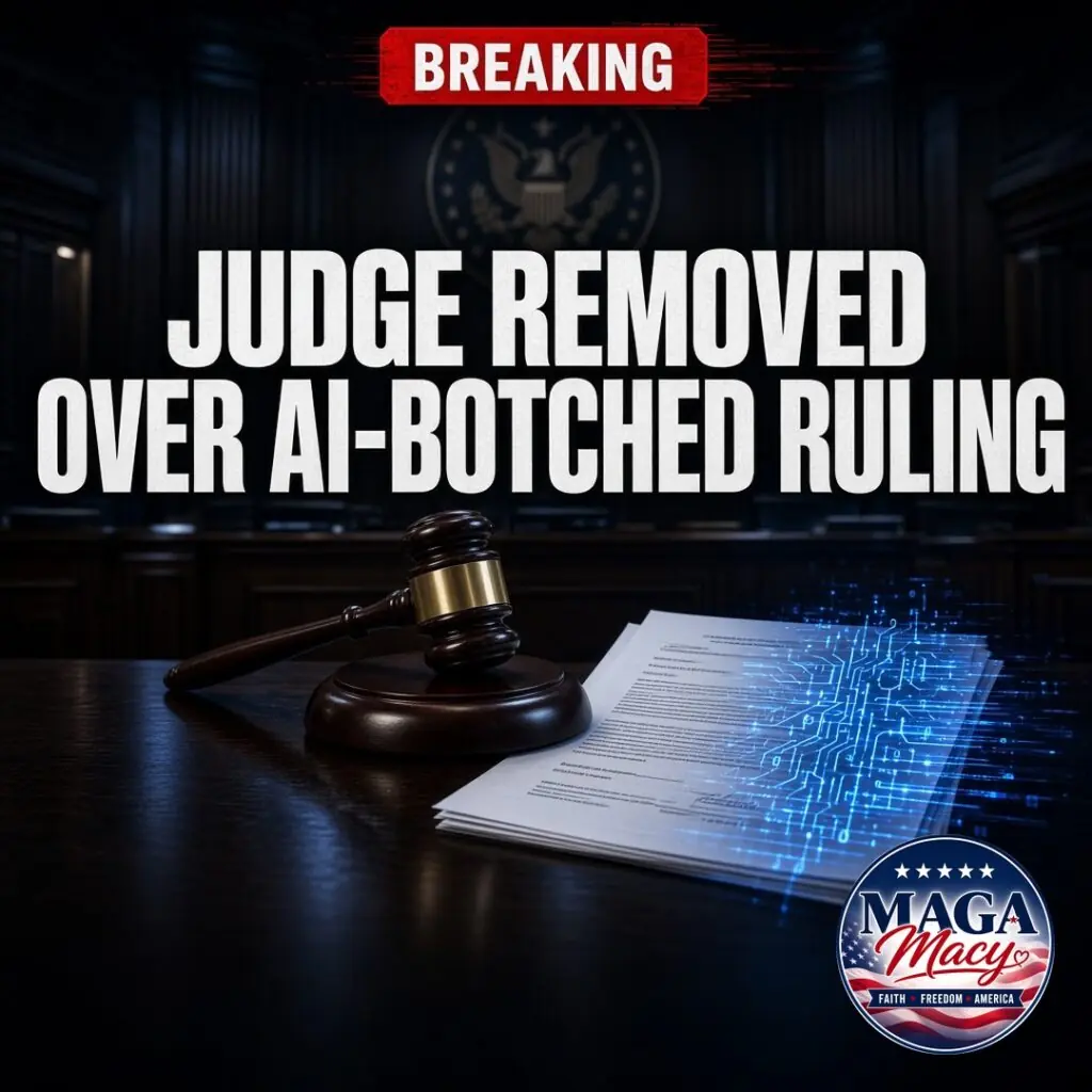 Judge removed over AI-botched ruling